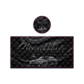 Chauffeur Tall 100ML / 7G Miron Glass Jar LABELS ONLY - Strain Labels