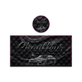 Chauffeur Tall 100ML / 7G Miron Glass Jar LABELS ONLY