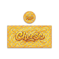 Cheese Tall 100ML / 7G Miron Glass Jar LABELS ONLY - Strain Labels