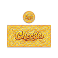 Cheese Tall 100ML / 7G Miron Glass Jar LABELS ONLY