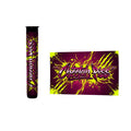 Cheetah Piss Pre Roll Tubes 116mm Labelled - Strain Labels