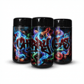 Cherry Gas Tall 100ML / 7G Labelled Miron Glass Jars - Strain Labels