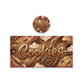 Cookies Tall 100ML / 7G Miron Glass Jar LABELS ONLY - Strain Labels