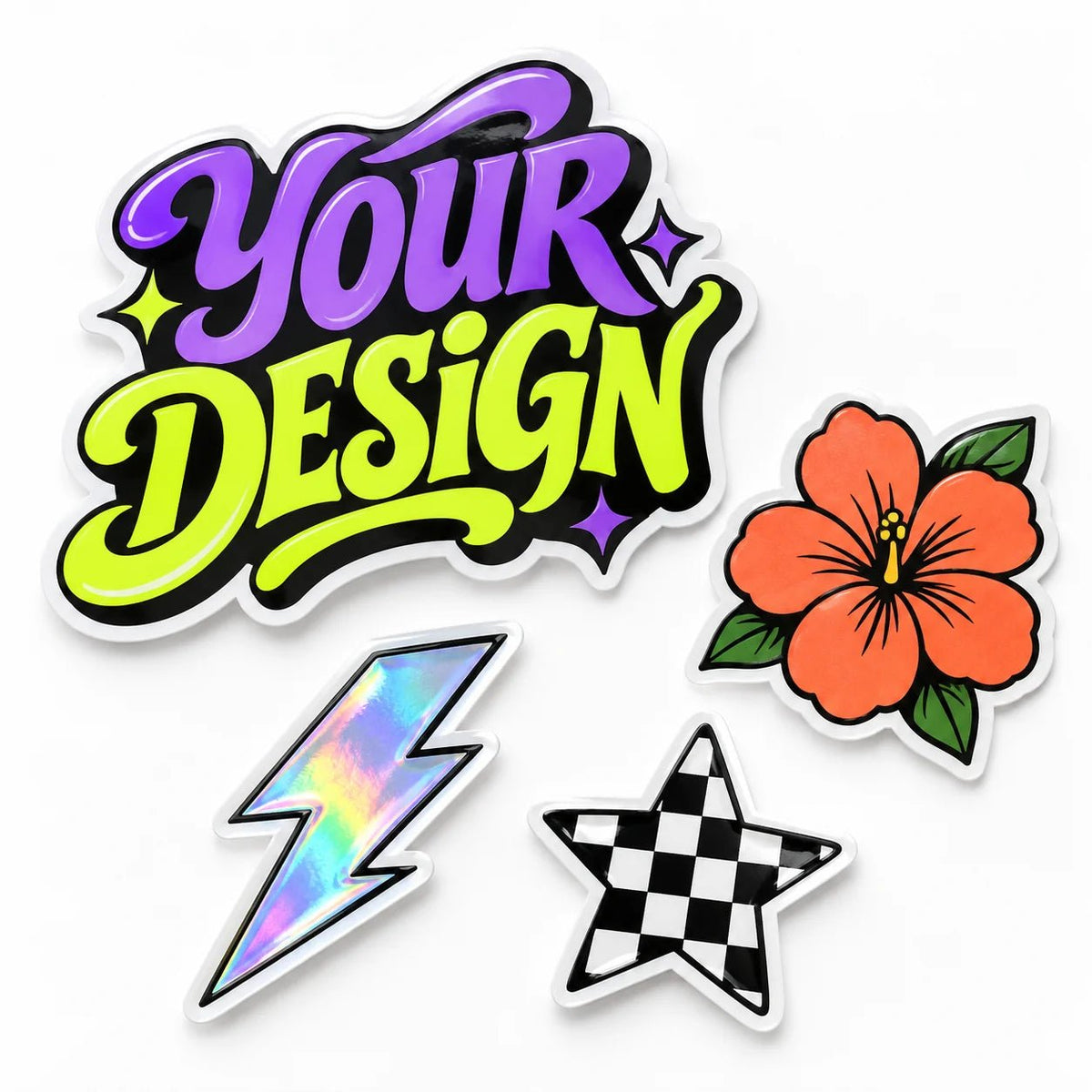Custom Die Cut Stickers - Strain Labelsstickers