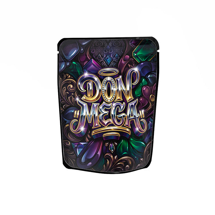Don Mega Labelled Mylar Bags