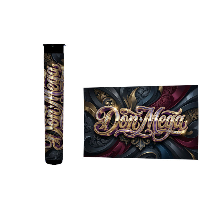 Don Mega Pre Roll Tubes 116mm Labelled