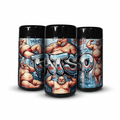 Fatso Tall 100ML / 7G Labelled Miron Glass Jars - Strain Labels