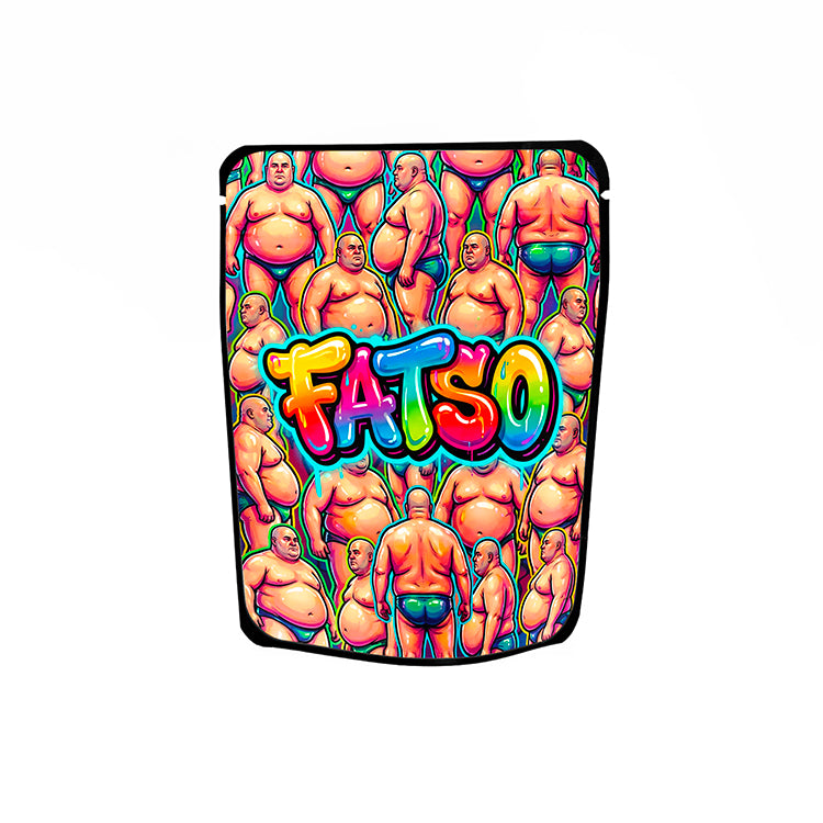 Fatso Labelled Mylar Bags