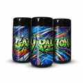 Gary Payon Tall 100ML / 7G Labelled Miron Glass Jars - Strain Labels
