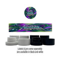 Gary Payton Side and Lid Labels with 5ml Extract Jars - Strain Labels