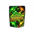 Gas Basket Labelled Mylar Bags - Strain Labels