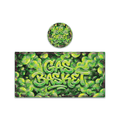 Gas Basket Tall 100ML / 7G Miron Glass Jar LABELS ONLY - Strain Labels
