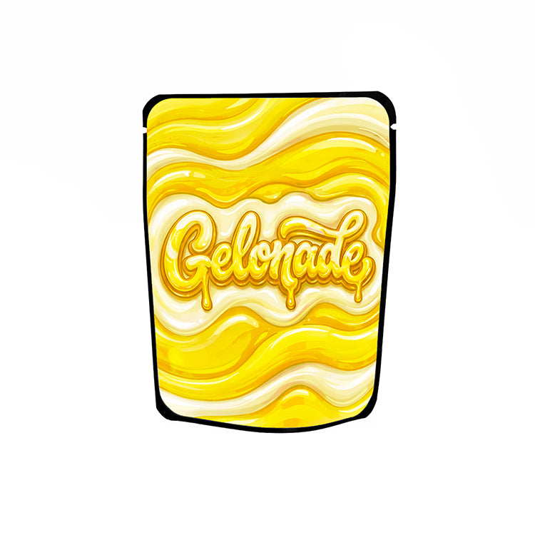 Gelonade Labelled Mylar Bags