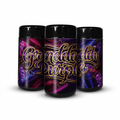 Grandaddy Purple Tall 100ML / 7G Labelled Miron Glass Jars - Strain Labels