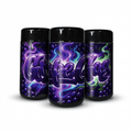 Grape Gas Tall 100ML / 7G Labelled Miron Glass Jars - Strain Labels