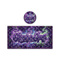 Grape Gas Tall 100ML / 7G Miron Glass Jar LABELS ONLY - Strain Labels