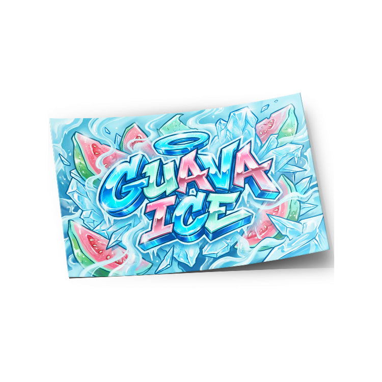 Guava Ice Strain Labels