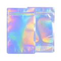 14G Holographic Mylar Bags - Rounded Corners