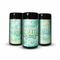 Honeydew Tall 100ML / 7G Labelled Miron Glass Jars - Strain Labels