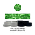 Jack Herer Side and Lid Labels with 5ml Extract Jars - Strain Labels