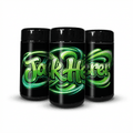 Jack Herer Tall 100ML / 7G Labelled Miron Glass Jars - Strain Labels