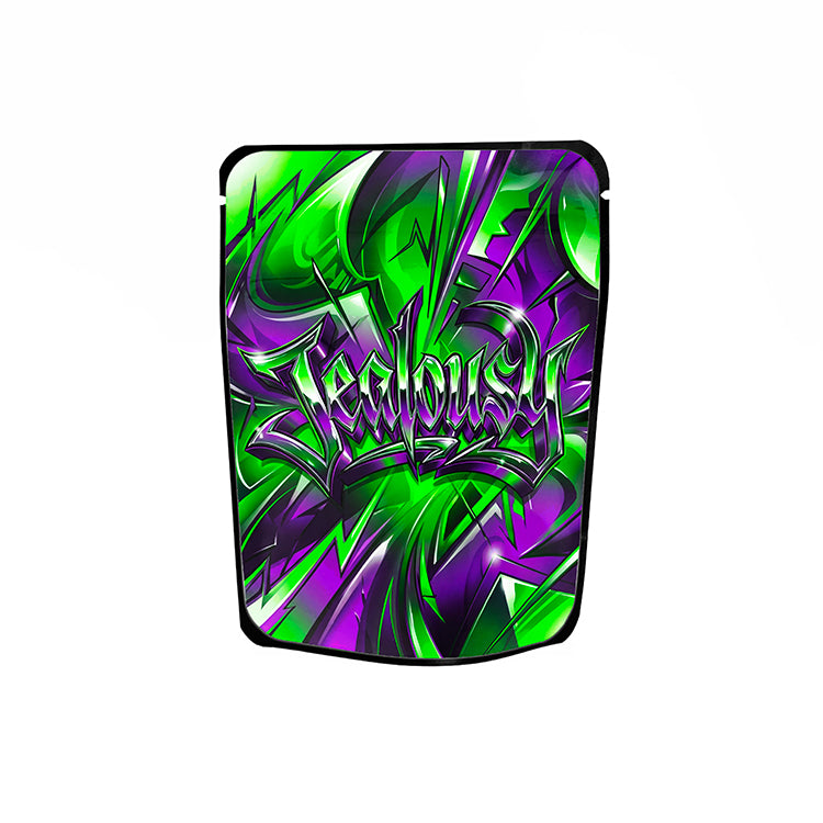 Jealousy Labelled Mylar Bags