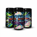Jet Fuel Gelato Tall 100ML / 7G Labelled Miron Glass Jars - Strain Labels
