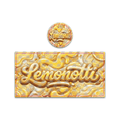 Lemonotti Tall 100ML / 7G Miron Glass Jar LABELS ONLY - Strain Labels