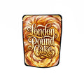 London Pound Cake Labelled Mylar Bags - Strain Labels