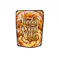 London Pound Cake Labelled Mylar Bags