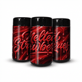 Melted Strawberries Tall 100ML / 7G Labelled Miron Glass Jars - Strain Labels