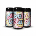 Mochi Gelato Tall 100ML / 7G Labelled Miron Glass Jars - Strain Labels