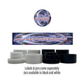 Moonbow Side and Lid Labels with 5ml Extract Jars