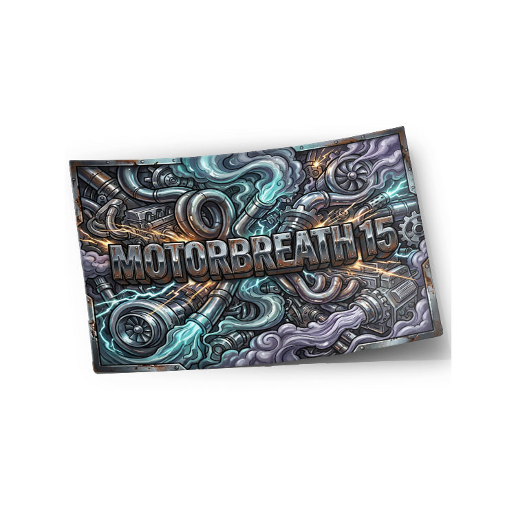 Motor Breath 15 Strain Labels