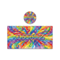 Original Z Tall 100ML / 7G Miron Glass Jar LABELS ONLY - Strain Labels