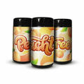 Peach Tree Tall 100ML / 7G Labelled Miron Glass Jars - Strain Labels