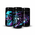 Permanent Marker Tall 100ML / 7G Labelled Miron Glass Jars - Strain Labels