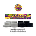 Pina Acai Side and Lid Labels with 5ml Extract Jars - Strain Labels