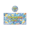 Pineapple Fruz Tall 100ML / 7G Miron Glass Jar LABELS ONLY - Strain Labels