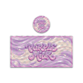 Purple Milk Tall 100ML / 7G Miron Glass Jar LABELS ONLY - Strain Labels