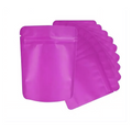 Purple Matte 3.5G Mylar Bags