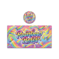 Rainbow Belts Tall 100ML / 7G Miron Glass Jar LABELS ONLY - Strain Labels