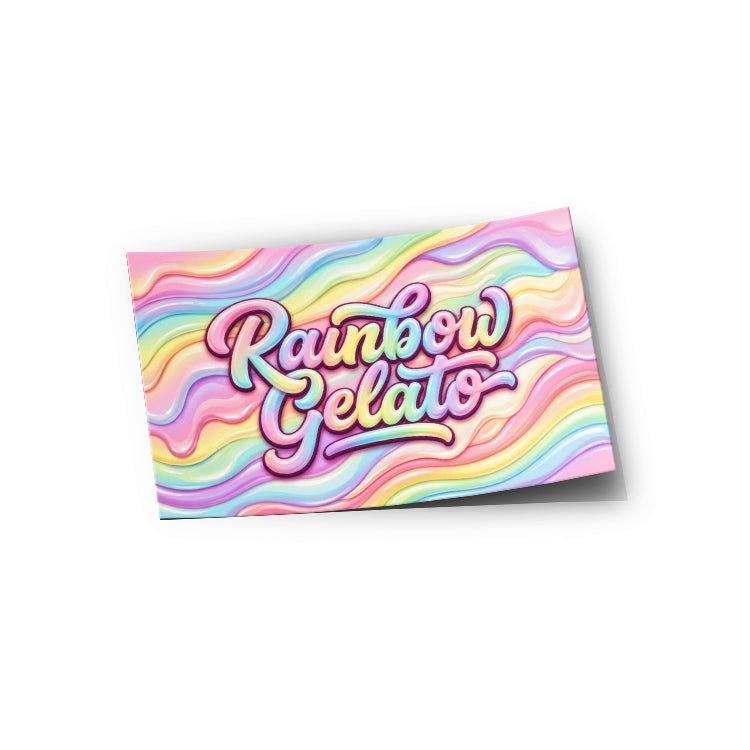 Rainbow Gelato Strain Labels - Strain Labels