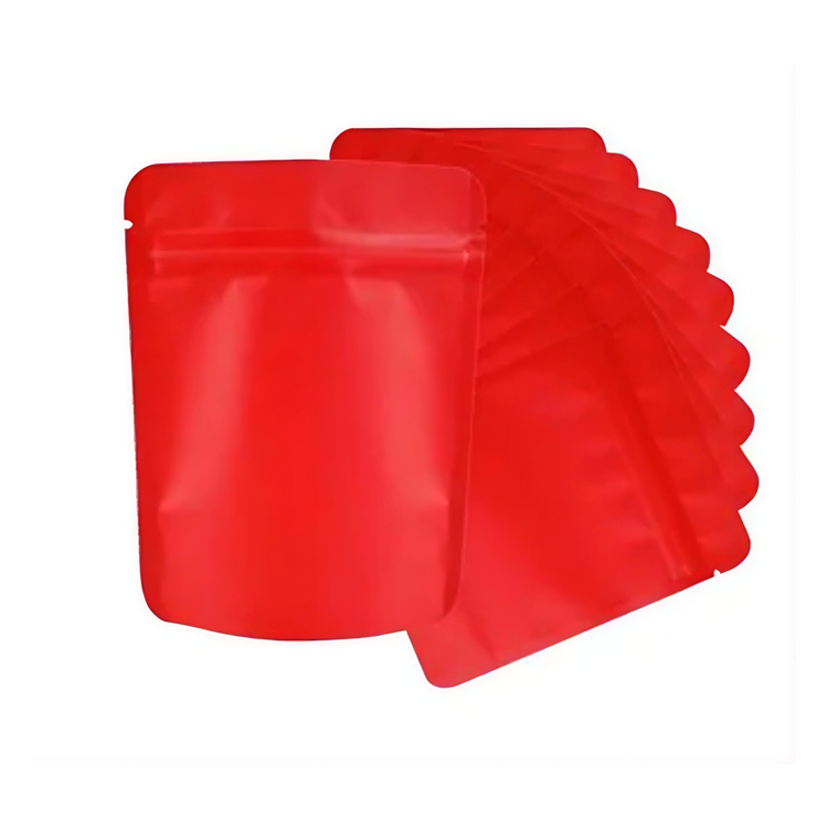 Red Matte 3.5G Mylar Bags
