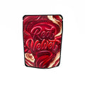 Red Velvet Labelled Mylar Bags