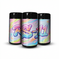RS11 Tall 100ML / 7G Labelled Miron Glass Jars - Strain Labels
