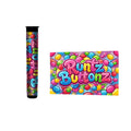 Runtz Buttonz Pre Roll Tubes 116mm Labelled - Strain Labels