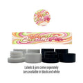 Sherb Cream Pie Side and Lid Labels with 5ml Extract Jars - Strain Labels