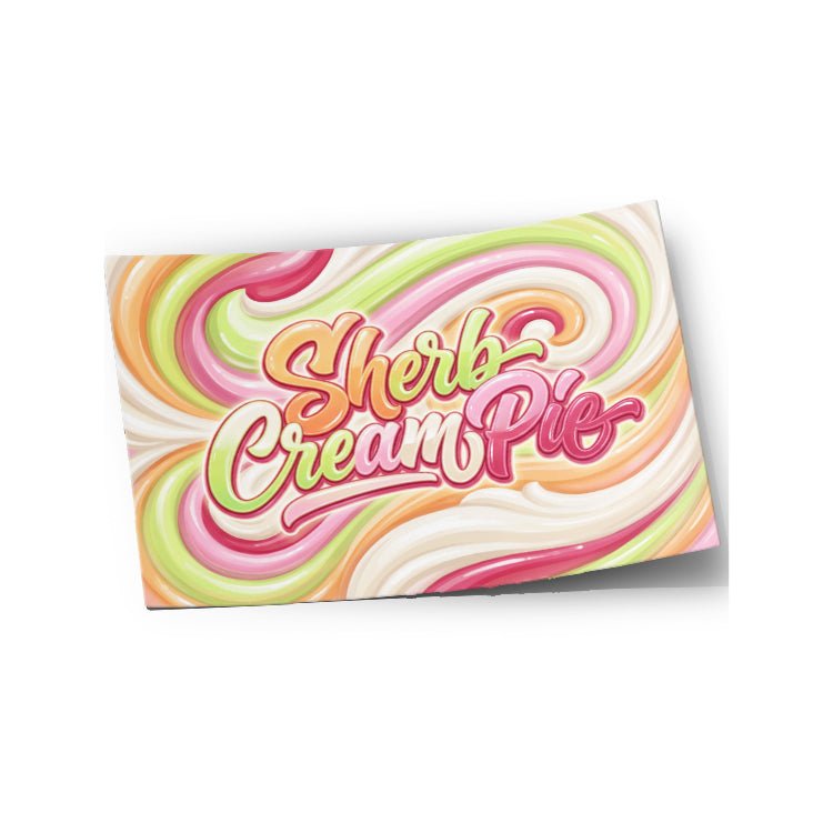 Sherb Cream Pie Strain Labels - Strain Labels