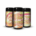 Sherb Cream Pie Tall 100ML / 7G Labelled Miron Glass Jars - Strain Labels